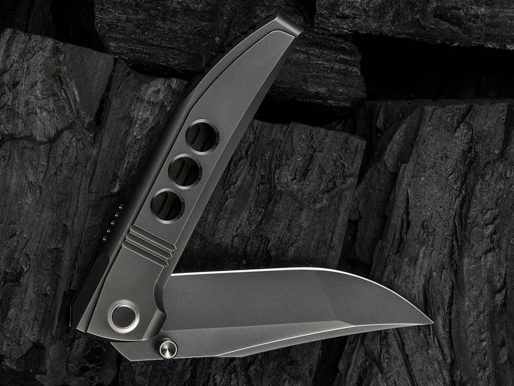 # ** HERE NOW ** - WE Knives - WE22041 EZINTA - 3.99 INCH M390 Blade - INTEGRAL HANDLE