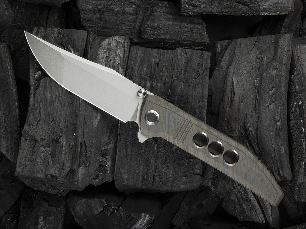 # ** HERE NOW ** - WE Knives - WE22041 EZINTA - 3.99 INCH M390 Blade - INTEGRAL HANDLE