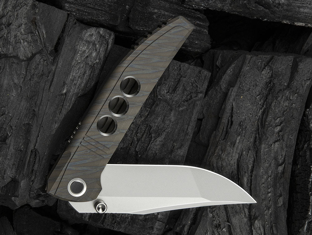 # ** HERE NOW ** - WE Knives - WE22041 EZINTA - 3.99 INCH M390 Blade - INTEGRAL HANDLE