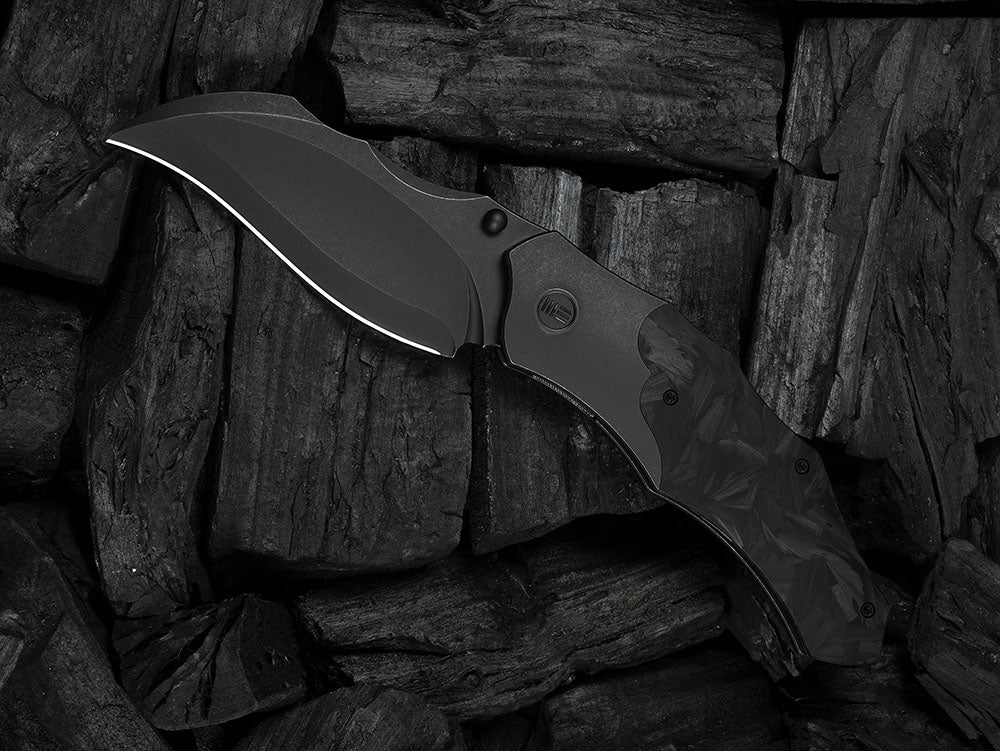 # ** HERE NOW ** - WE Knives - WE24042 ORC BOSS - 3.82 INCH 20CV Blade - Titanium Handle - Grant Chambers Design