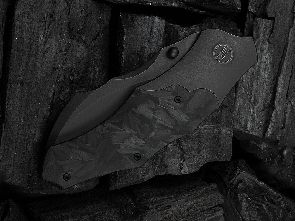 # ** HERE NOW ** - WE Knives - WE24042 ORC BOSS - 3.82 INCH 20CV Blade - Titanium Handle - Grant Chambers Design