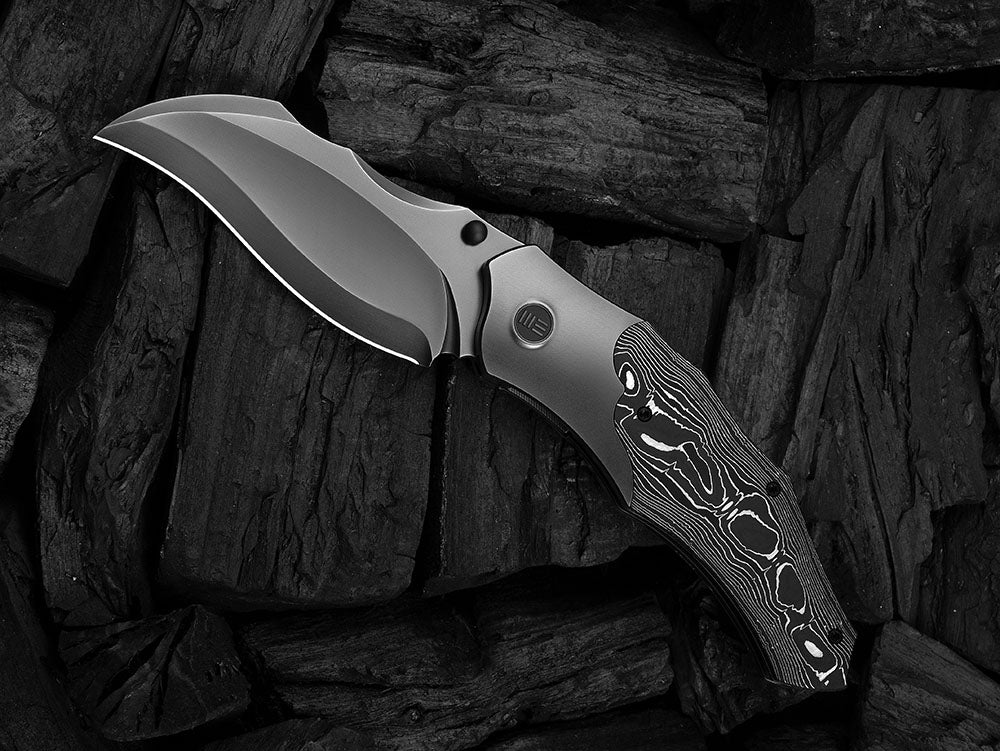 # ** HERE NOW ** - WE Knives - WE24042 ORC BOSS - 3.82 INCH 20CV Blade - Titanium Handle - Grant Chambers Design