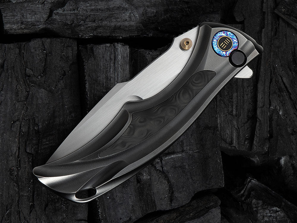 # ** COMING SOON ** - WE Knives - WE24054 TIGHE DOWN - 4 INCH M390 Blade - BRIAN TIGHE DESIGN - TAKING PRE-ORDERS