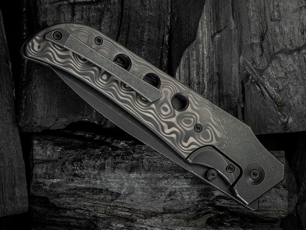 # ** HERE NOW ** - WE Knives - WE23072B GUTHRIE - 3.94 INCH 20CV Blade - JASON GUTHRIE DESGIN