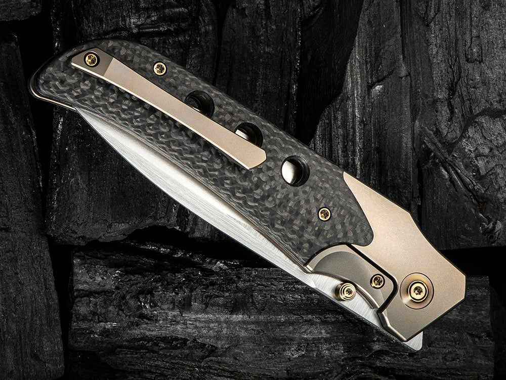 # ** HERE NOW ** - WE Knives - WE23072B GUTHRIE - 3.94 INCH 20CV Blade - JASON GUTHRIE DESGIN