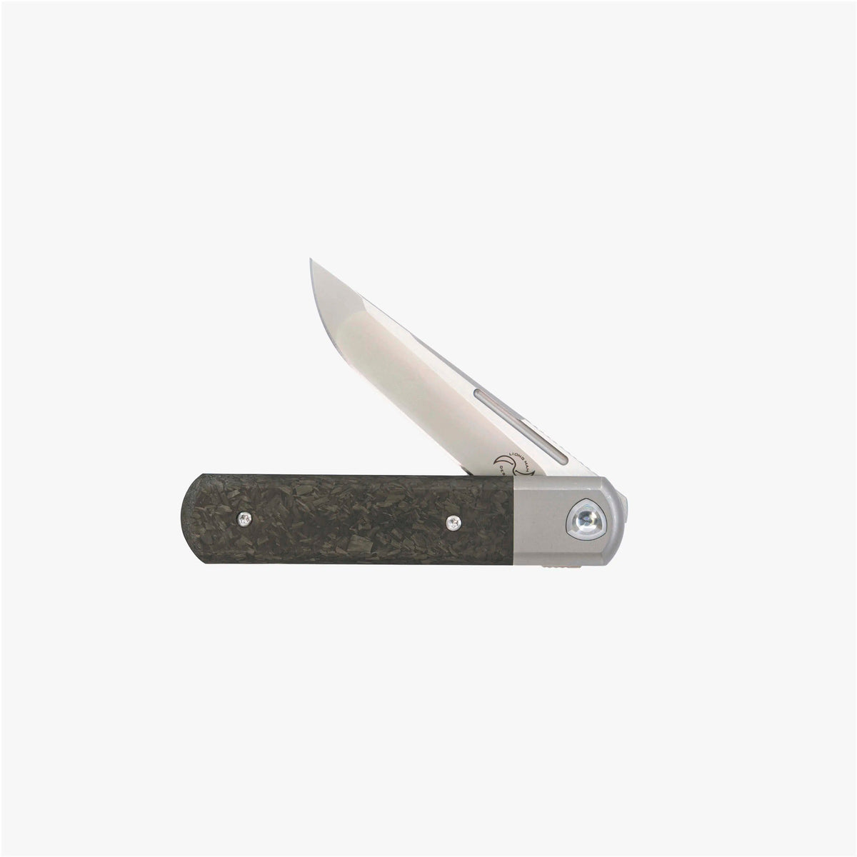 # ** ALMOST GONE ** Liong Mah - T-1 TANTO - M390 Blade - Mokuti - Fat Carbon - Titanium Handles - LIMITED EDITION
