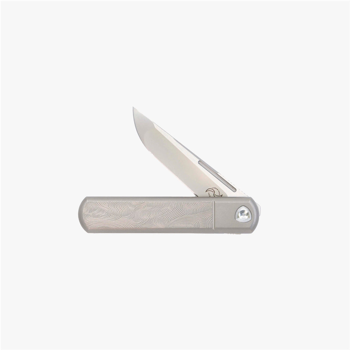 # ** ALMOST GONE ** Liong Mah - T-1 TANTO - M390 Blade - Mokuti - Fat Carbon - Titanium Handles - LIMITED EDITION