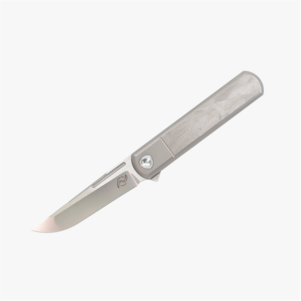 # ** ALMOST GONE ** Liong Mah - T-1 TANTO - M390 Blade - Mokuti - Fat Carbon - Titanium Handles - LIMITED EDITION