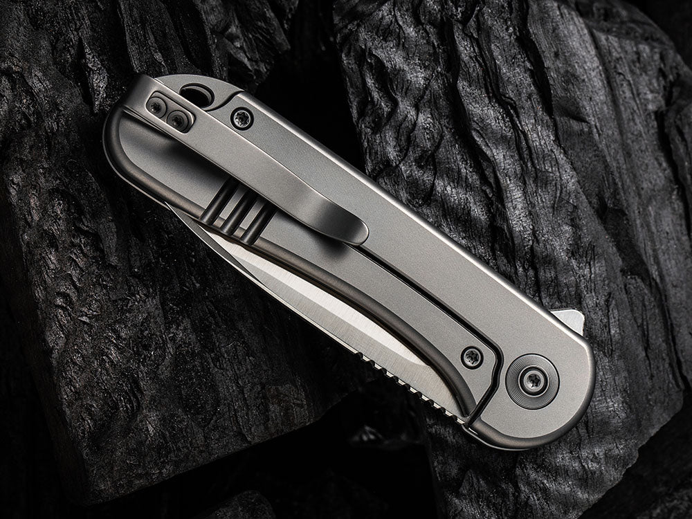WE KNIFE - WE18062X ELEMENTUM - 20CV blade - Titanium Handle