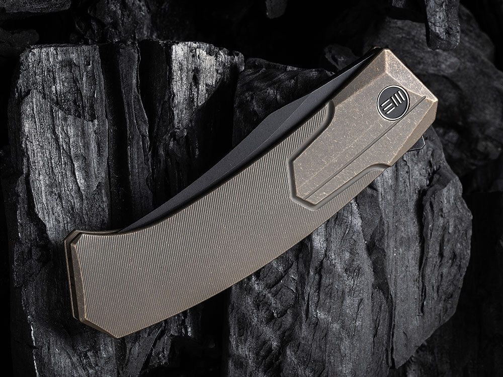 ** CANCELLED LAY BUY SALE ** - WE Knives - WE21015 SHUDDAN - 3.4 INCH 20CV Blade - Titanium Handle - Rafal Brzeski