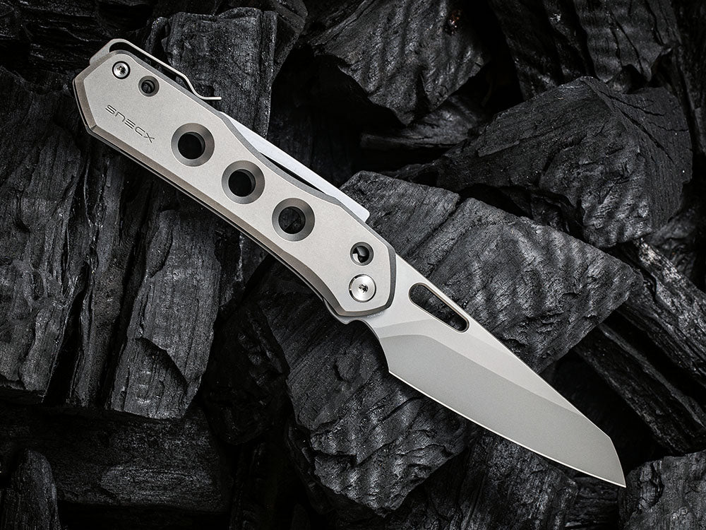 # ** NOW HERE ** WE Knife WE21031 - SNECX VISION R - 20CV Blade - NEW TIGER STRIPE MODEL