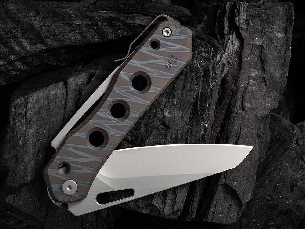 # ** NOW HERE ** WE Knife WE21031 - SNECX VISION R - 20CV Blade - NEW TIGER STRIPE MODEL