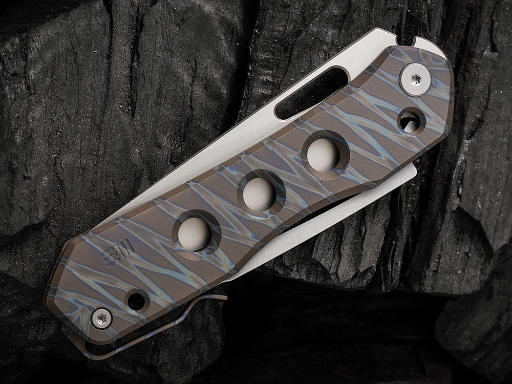 # ** NOW HERE ** WE Knife WE21031 - SNECX VISION R - 20CV Blade - NEW TIGER STRIPE MODEL