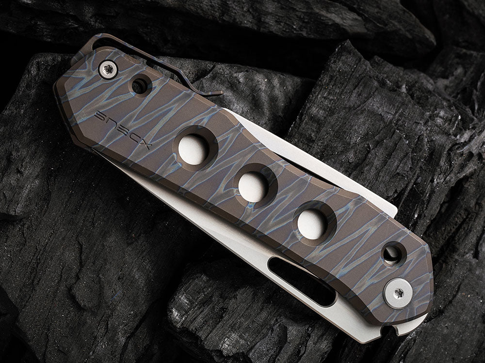 # ** NOW HERE ** WE Knife WE21031 - SNECX VISION R - 20CV Blade - NEW TIGER STRIPE MODEL