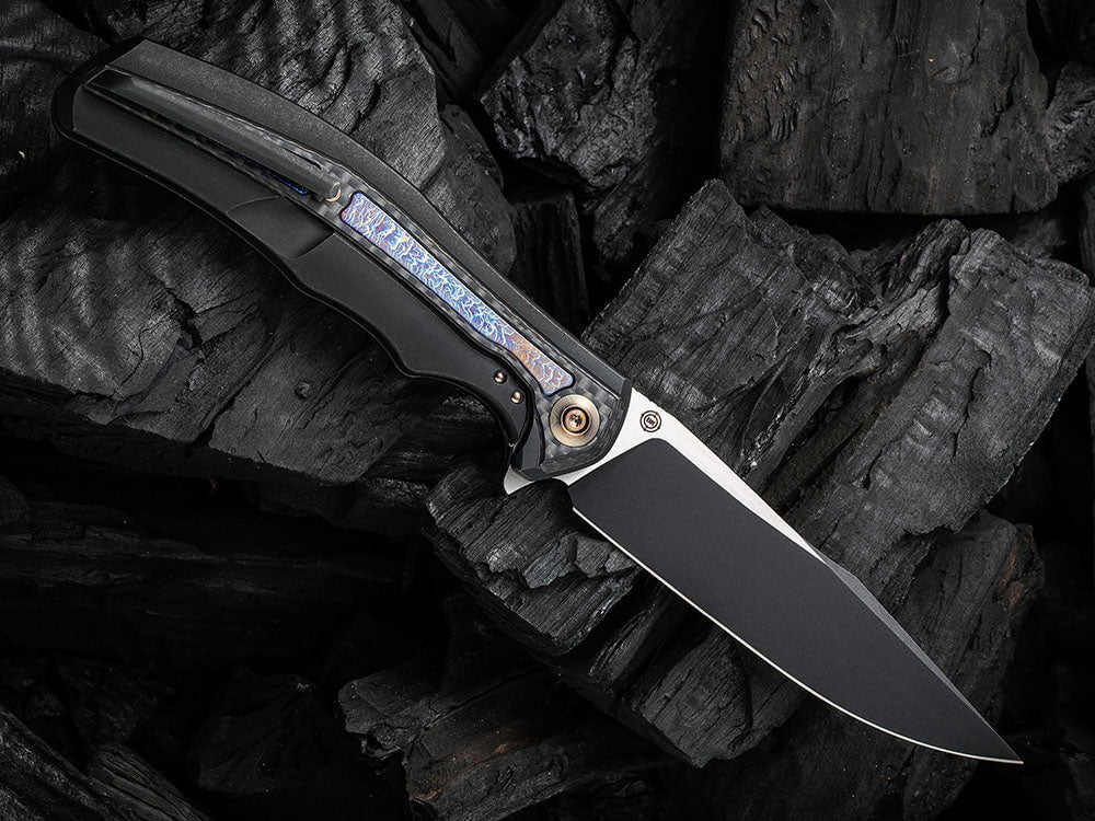 # ** HERE NOW ** WE Knife - WE22016 ZONDA - 20CV Blade - Titanium Handle - KELLEN BOGARDUS DESIGN - True Talon
