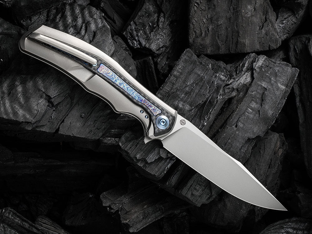 # ** HERE NOW ** WE Knife - WE22016 ZONDA - 20CV Blade - Titanium Handle - KELLEN BOGARDUS DESIGN - True Talon