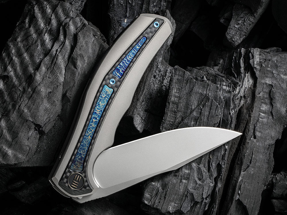 # ** HERE NOW ** WE Knife - WE22016 ZONDA - 20CV Blade - Titanium Handle - KELLEN BOGARDUS DESIGN - True Talon