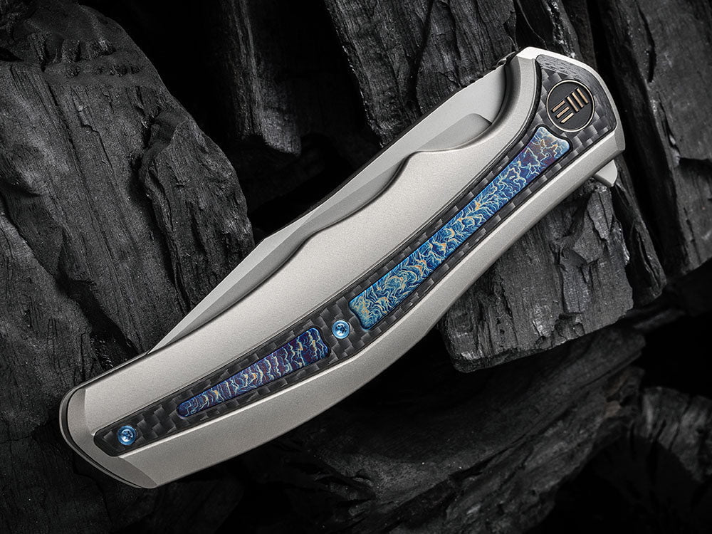 # ** HERE NOW ** WE Knife - WE22016 ZONDA - 20CV Blade - Titanium Handle - KELLEN BOGARDUS DESIGN - True Talon