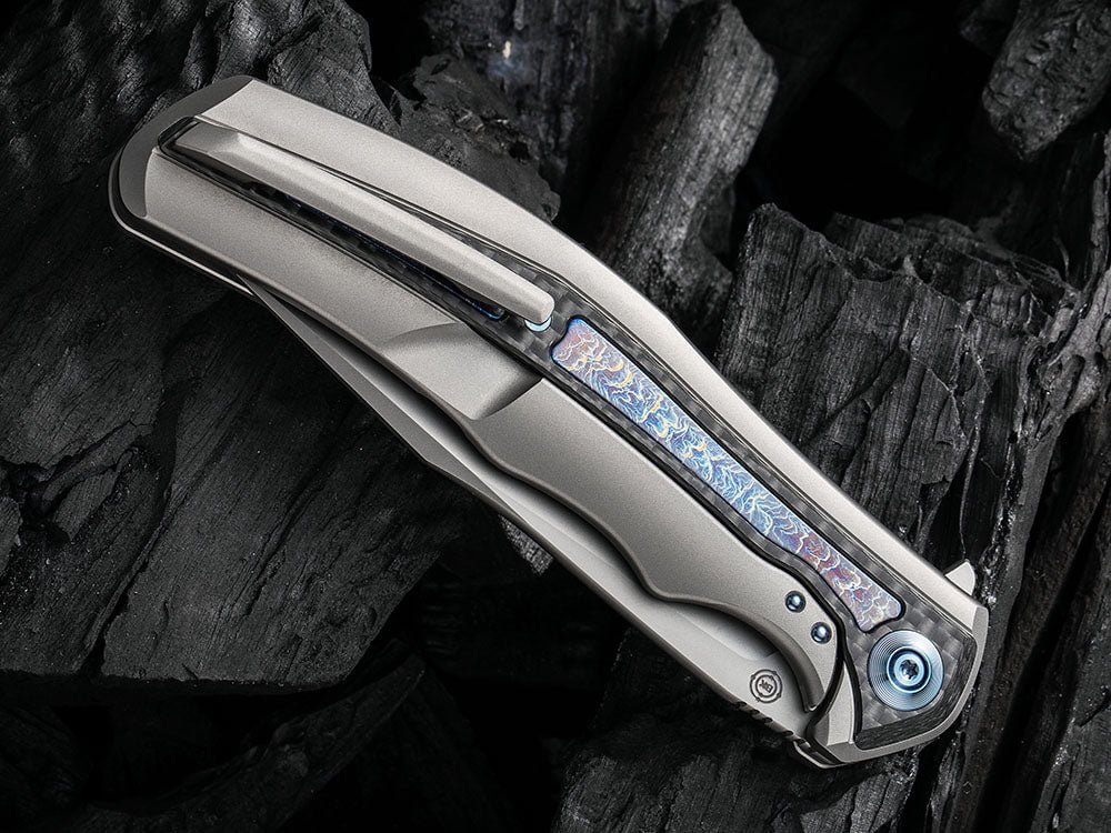 # ** HERE NOW ** WE Knife - WE22016 ZONDA - 20CV Blade - Titanium Handle - KELLEN BOGARDUS DESIGN - True Talon