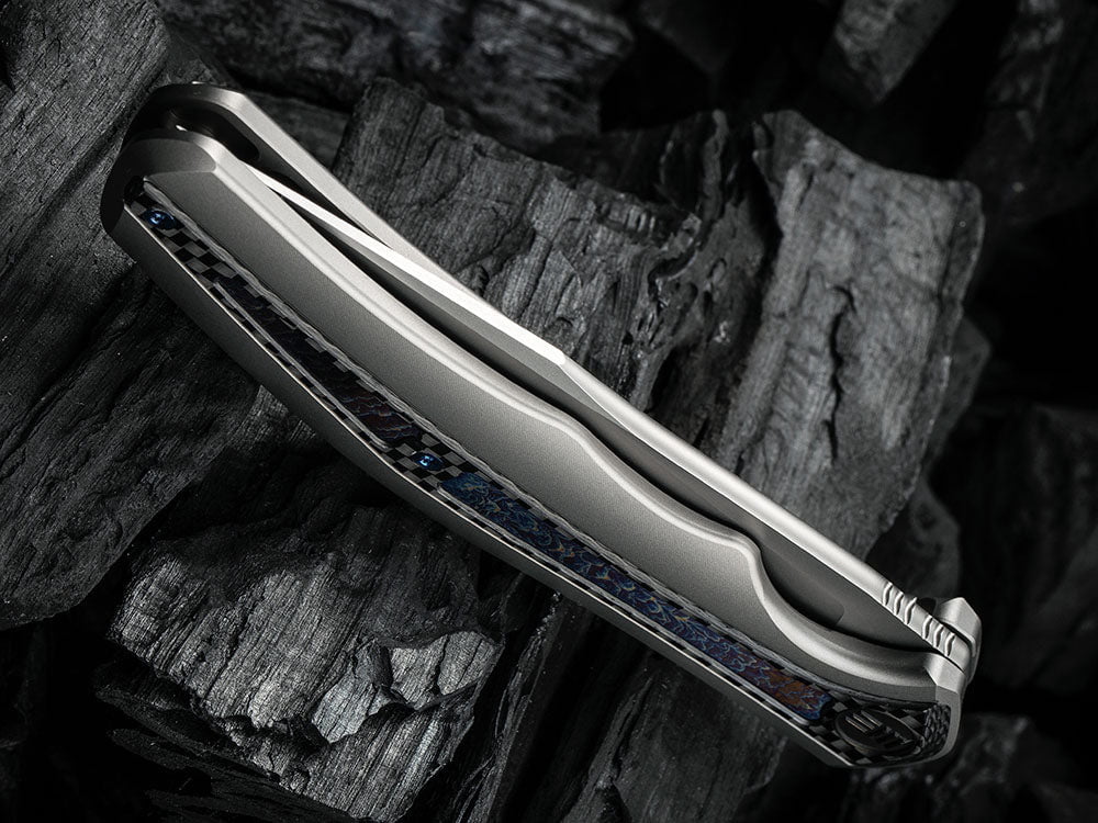 # ** HERE NOW ** WE Knife - WE22016 ZONDA - 20CV Blade - Titanium Handle - KELLEN BOGARDUS DESIGN - True Talon