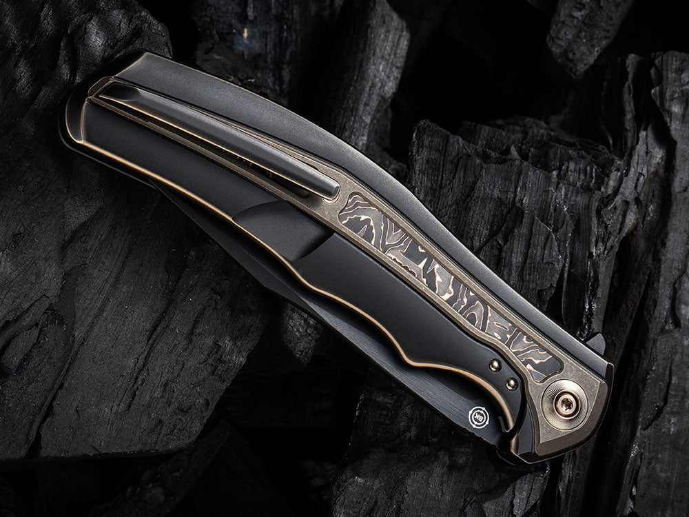 # ** HERE NOW ** WE Knife - WE22016 ZONDA - 20CV Blade - Titanium Handle - KELLEN BOGARDUS DESIGN - True Talon