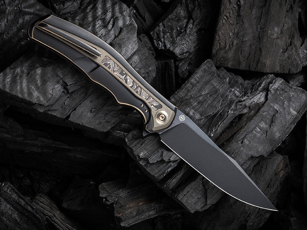 # ** HERE NOW ** WE Knife - WE22016 ZONDA - 20CV Blade - Titanium Handle - KELLEN BOGARDUS DESIGN - True Talon