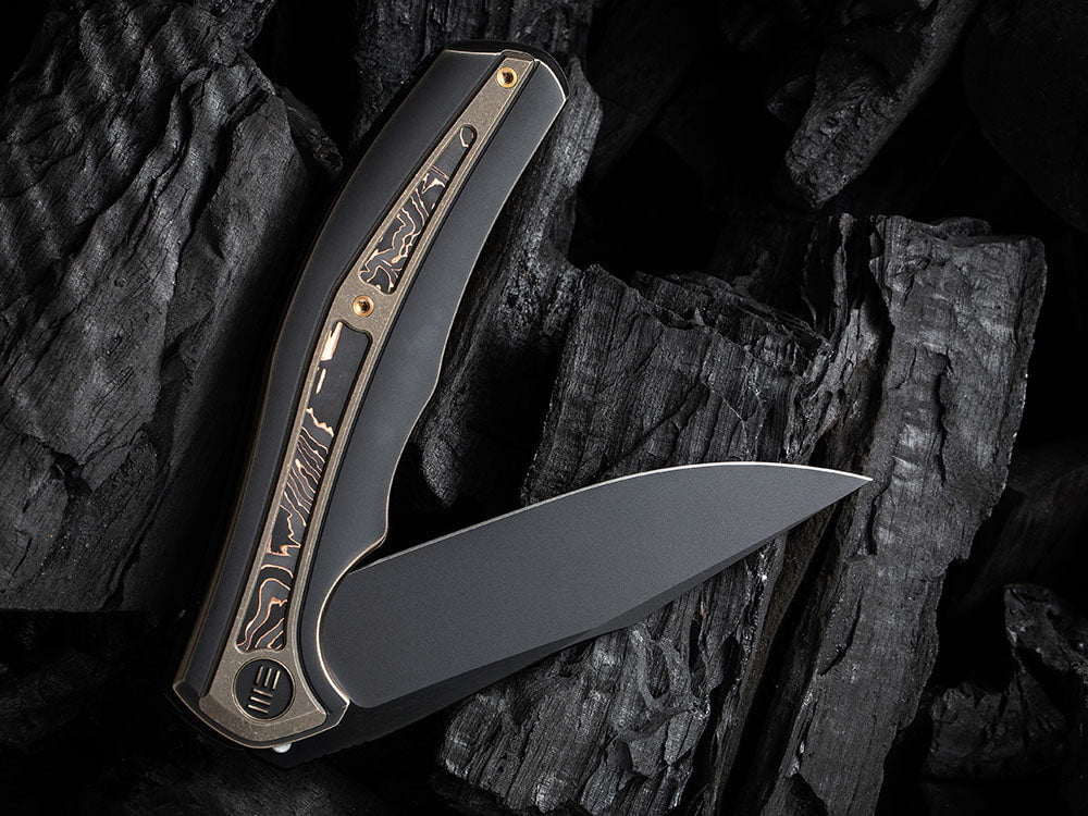 # ** HERE NOW ** WE Knife - WE22016 ZONDA - 20CV Blade - Titanium Handle - KELLEN BOGARDUS DESIGN - True Talon