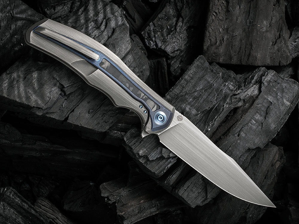 # ** HERE NOW ** WE Knife - WE22016 ZONDA - 20CV Blade - Titanium Handle - KELLEN BOGARDUS DESIGN - True Talon