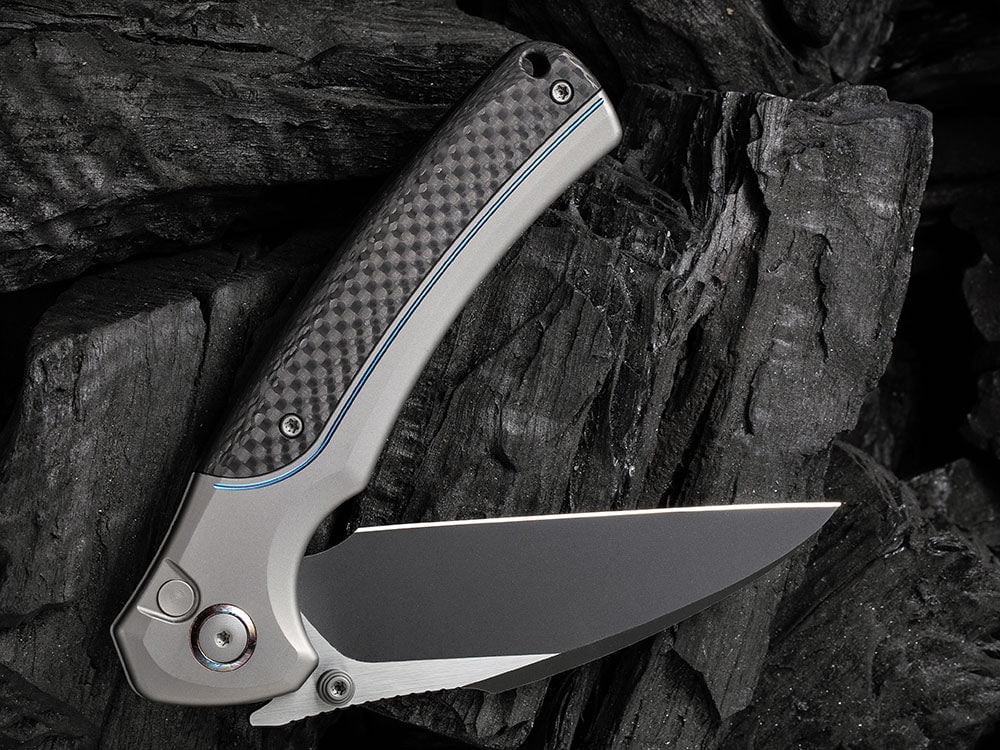 # ** HERE NOW ** WE Knife - WE22024 ZIFFIUS - 20CV Blade - INTEGRAL BACKSPACER - True Talon
