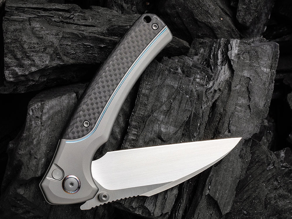 # ** HERE NOW ** WE Knife - WE22024 ZIFFIUS - 20CV Blade - INTEGRAL BACKSPACER - True Talon
