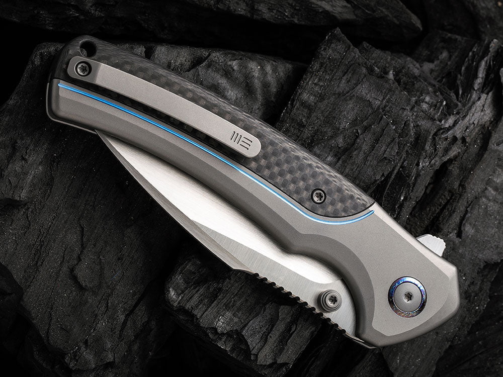 # ** HERE NOW ** WE Knife - WE22024 ZIFFIUS - 20CV Blade - INTEGRAL BACKSPACER - True Talon