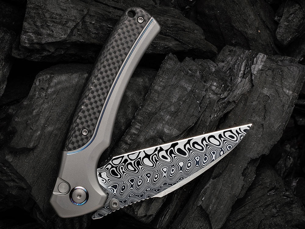 # ** HERE NOW ** WE Knife - WE22024 ZIFFIUS - 20CV Blade - INTEGRAL BACKSPACER - True Talon