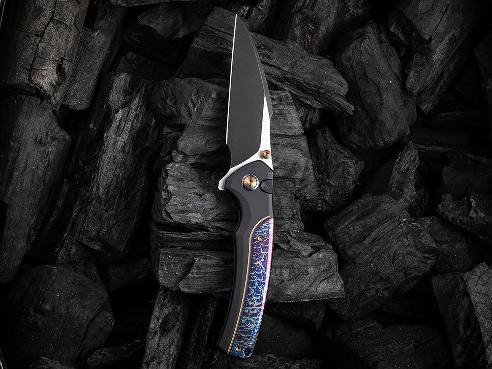 # ** HERE NOW ** WE Knife - WE22024 ZIFFIUS - 20CV Blade - INTEGRAL BACKSPACER - True Talon