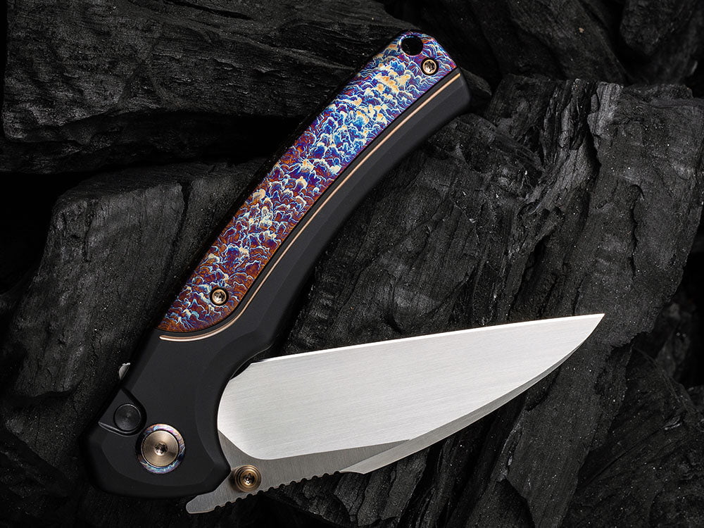 # ** HERE NOW ** WE Knife - WE22024 ZIFFIUS - 20CV Blade - INTEGRAL BACKSPACER - True Talon