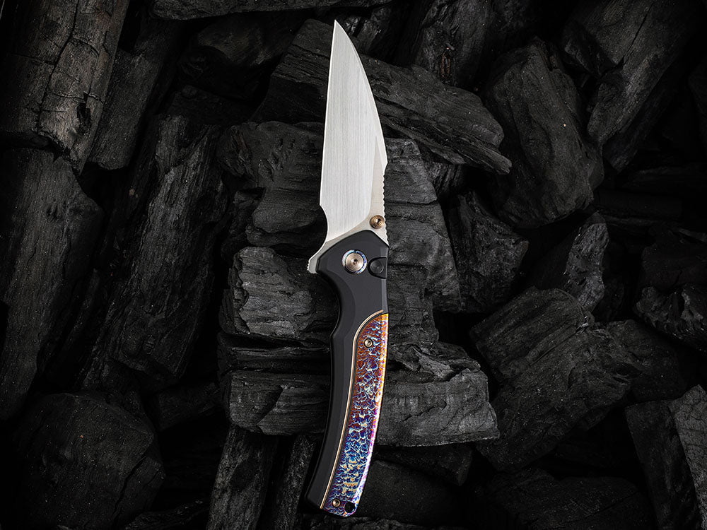 # ** HERE NOW ** WE Knife - WE22024 ZIFFIUS - 20CV Blade - INTEGRAL BACKSPACER - True Talon