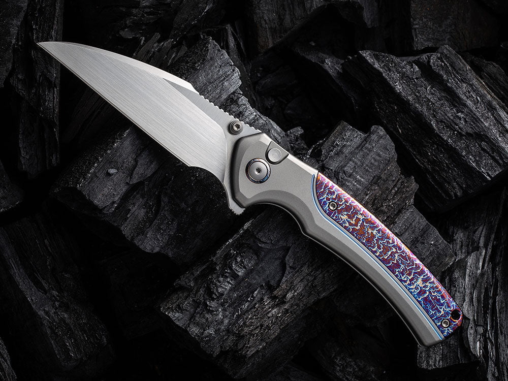 # ** HERE NOW ** WE Knife - WE22024 ZIFFIUS - 20CV Blade - INTEGRAL BACKSPACER - True Talon