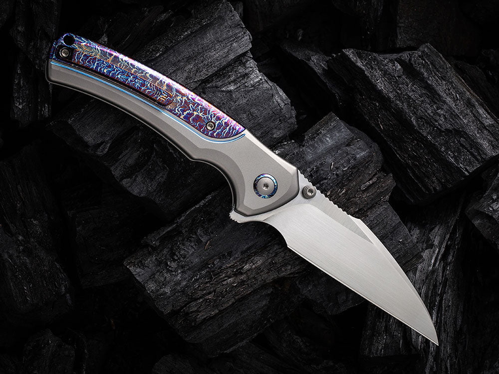 # ** HERE NOW ** WE Knife - WE22024 ZIFFIUS - 20CV Blade - INTEGRAL BACKSPACER - True Talon