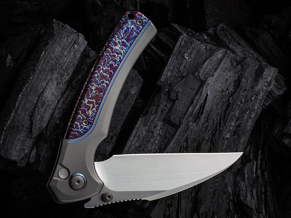 # ** HERE NOW ** WE Knife - WE22024 ZIFFIUS - 20CV Blade - INTEGRAL BACKSPACER - True Talon