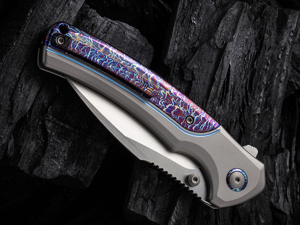 # ** HERE NOW ** WE Knife - WE22024 ZIFFIUS - 20CV Blade - INTEGRAL BACKSPACER - True Talon