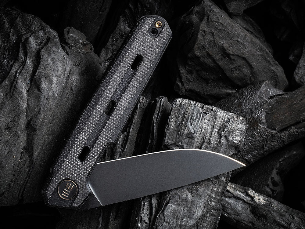 # ** HERE NOW ** WE Knife - WE22026 NAVO - 20CV Blade - Titanium Handle - OSTAP HEL DESIGN - True Talon