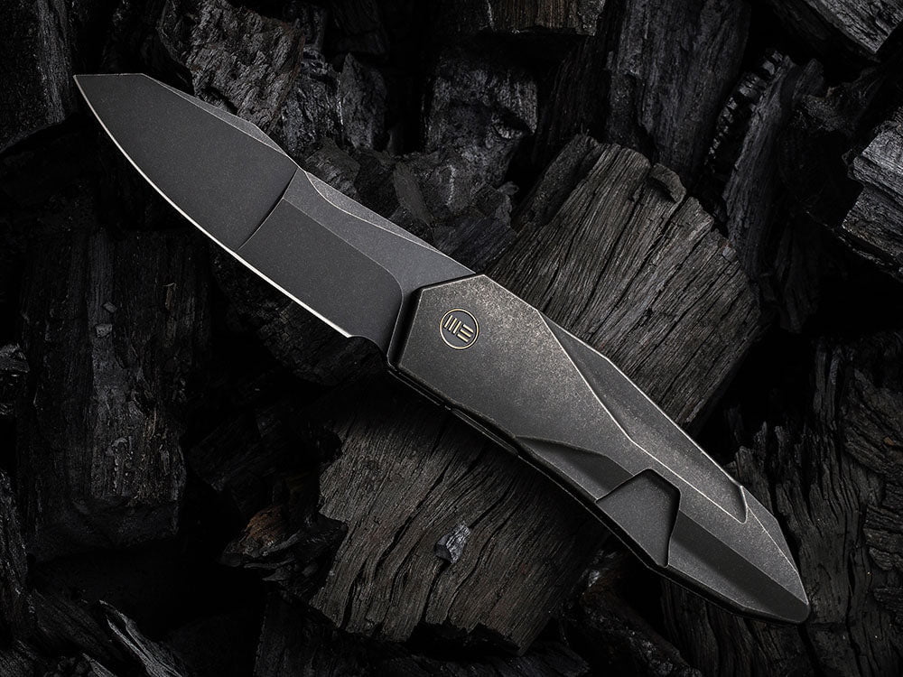 # ** HERE NOW ** WE Knife - WE22028 SOLID - 20CV Blade - Integral Titanium Handle - GTC DESIGN - True Talon