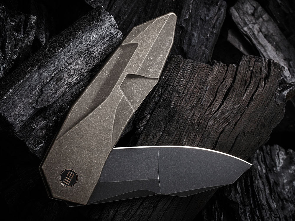 # ** HERE NOW ** WE Knife - WE22028 SOLID - 20CV Blade - Integral Titanium Handle - GTC DESIGN - True Talon