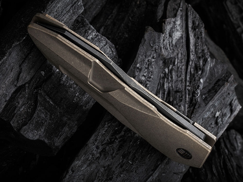# ** HERE NOW ** WE Knife - WE22028 SOLID - 20CV Blade - Integral Titanium Handle - GTC DESIGN - True Talon