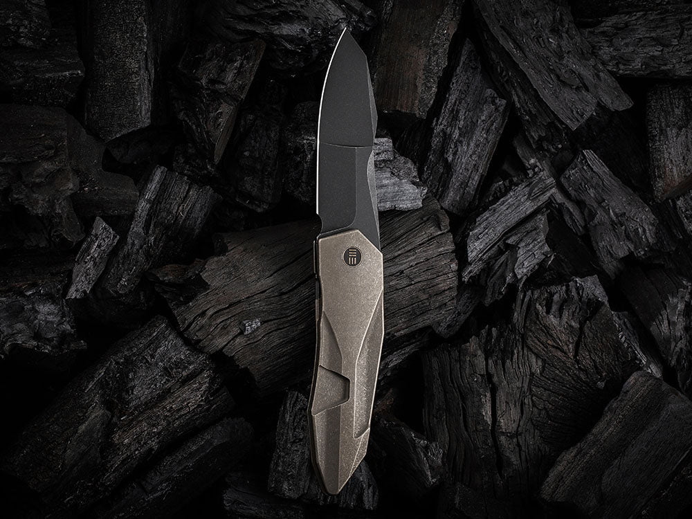 # ** HERE NOW ** WE Knife - WE22028 SOLID - 20CV Blade - Integral Titanium Handle - GTC DESIGN - True Talon