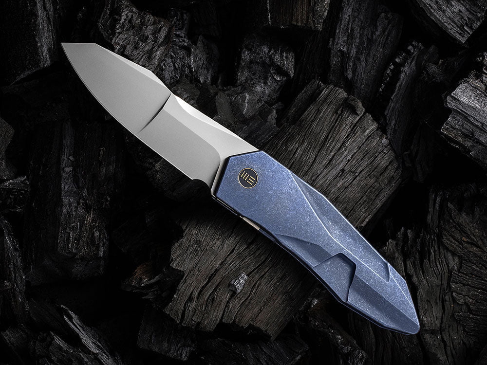 # ** HERE NOW ** WE Knife - WE22028 SOLID - 20CV Blade - Integral Titanium Handle - GTC DESIGN - True Talon