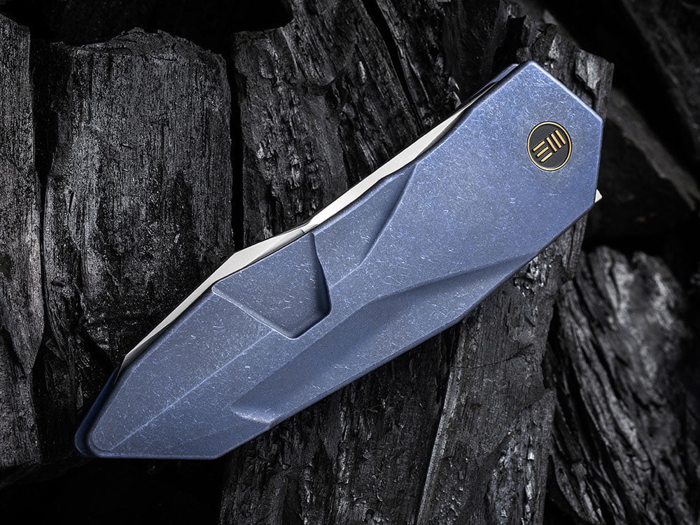 # ** HERE NOW ** WE Knife - WE22028 SOLID - 20CV Blade - Integral Titanium Handle - GTC DESIGN - True Talon