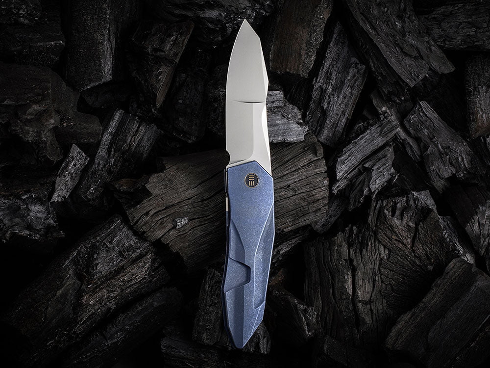 # ** HERE NOW ** WE Knife - WE22028 SOLID - 20CV Blade - Integral Titanium Handle - GTC DESIGN - True Talon