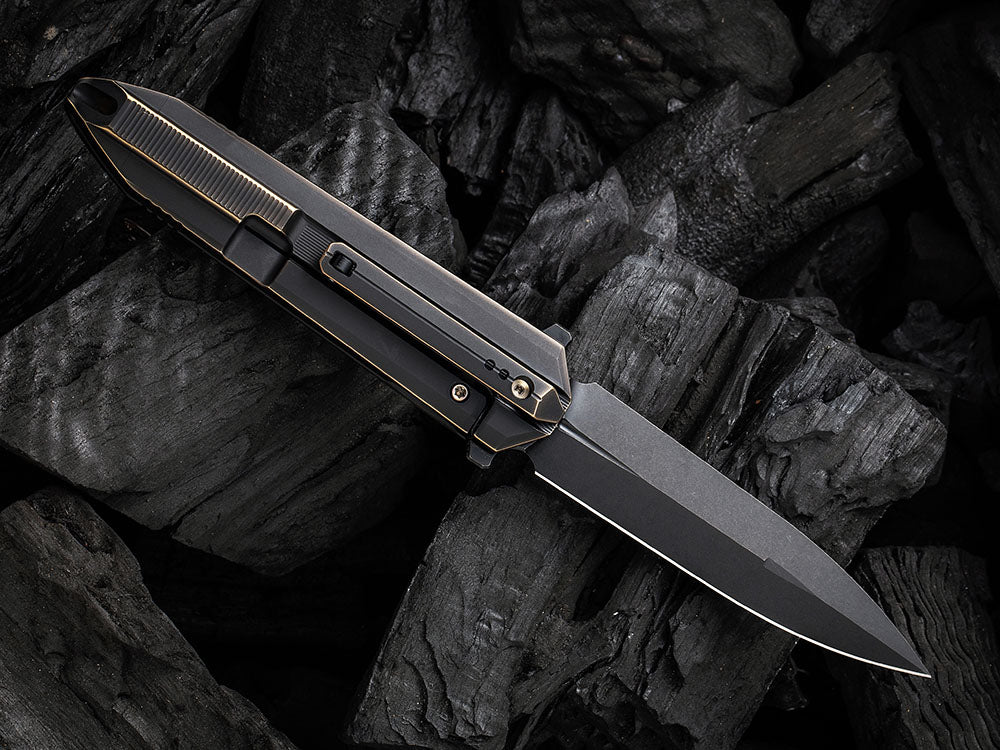 # ** HERE NOW ** WE Knife - WE22032 DIATOMIC - 20CV Blade - Titanium Handle - LIMITED EDITION
