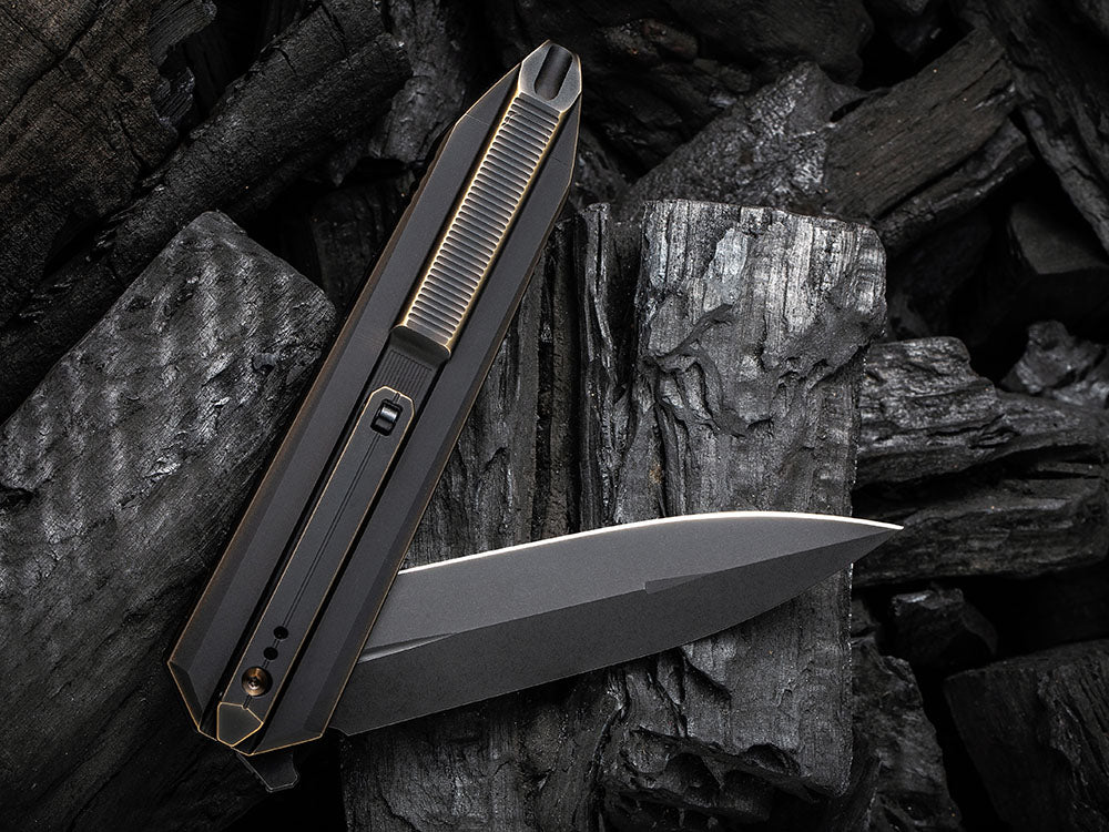 # ** HERE NOW ** WE Knife - WE22032 DIATOMIC - 20CV Blade - Titanium Handle - LIMITED EDITION