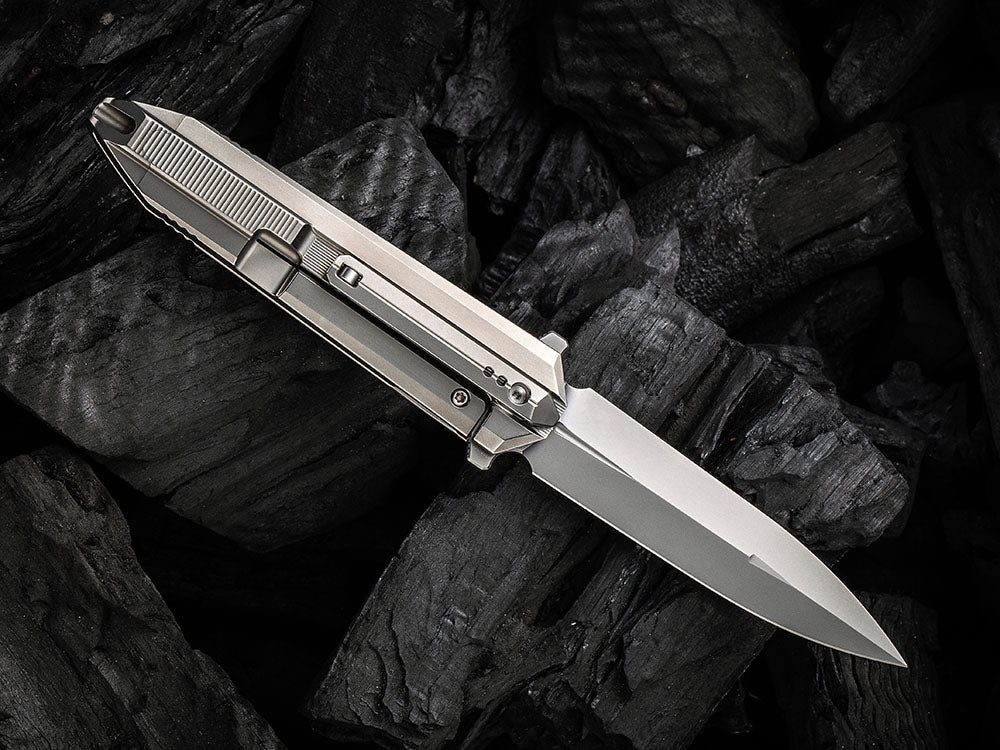 # ** HERE NOW ** WE Knife - WE22032 DIATOMIC - 20CV Blade - Titanium Handle - LIMITED EDITION